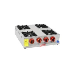 Himaksan 4'lü Ocak Set Üstü Gaz ve LPG'li Ekonomik 60x60x14 cm HMK-MN 4 5542