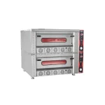 Himaksan Pizza Fırını Çift Katlı Gazlı, 12x30 Cm HMK-PFG6+6 1178 5536