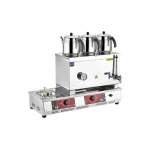Remta N13E 55 Model Kahveci Takımlı Çay Kazanı, 3 Demlikli, 33 L, Elektrikli+Doğalgazlı 5698