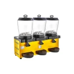 Remta ST38 Royal Mini Üçlü Şerbet ve Ayran Soğutucu 11+11+11 L, Sarı 5647